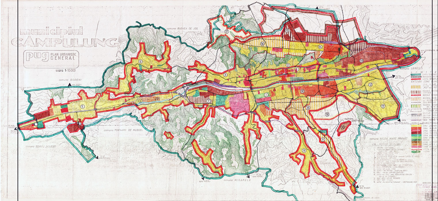 Planul Urbaistic general al Municipiul Câmpulung