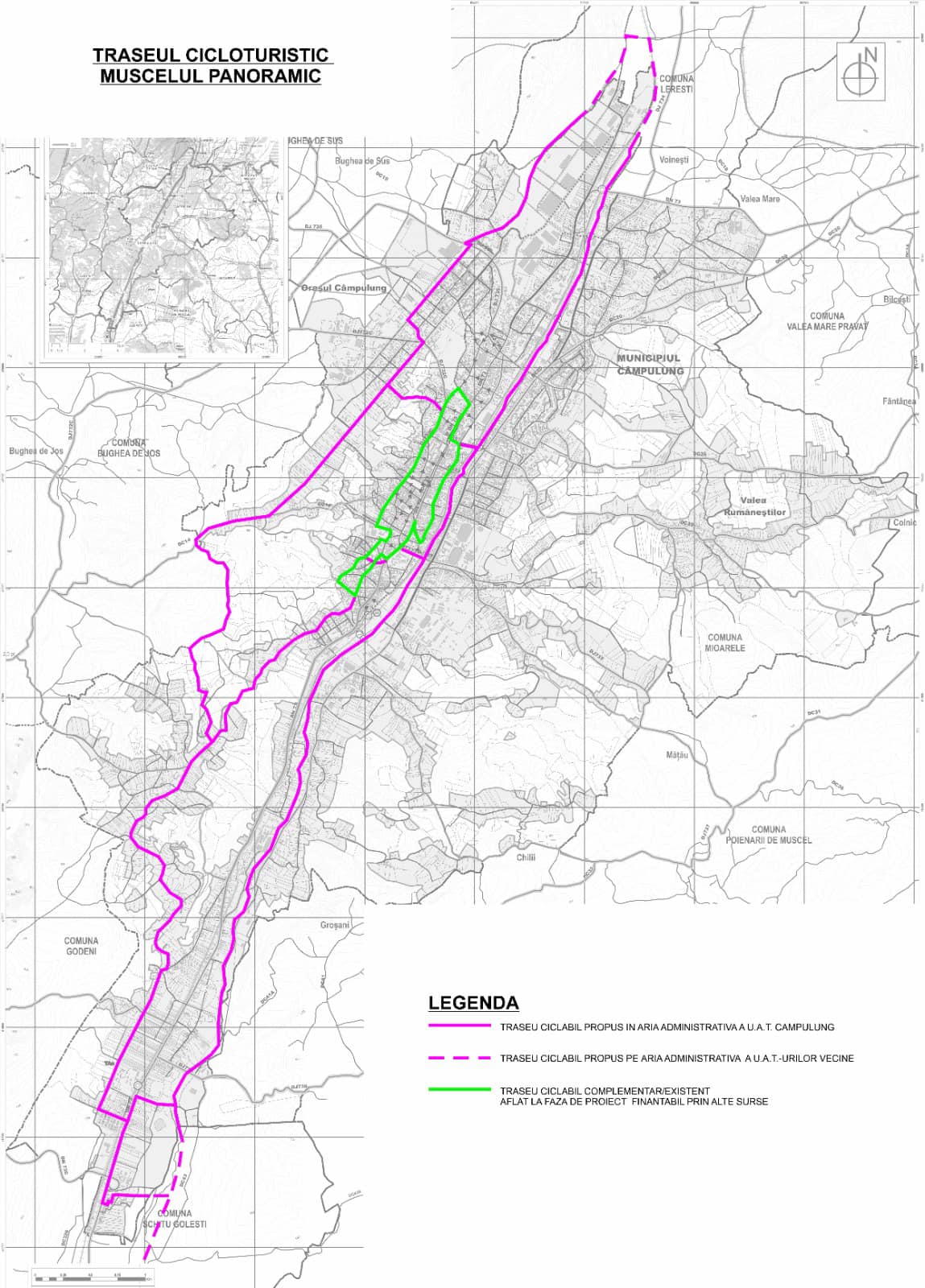 Pregătim cel mai amplu proiect de piste ciclabile din istoria Câmpulungului.