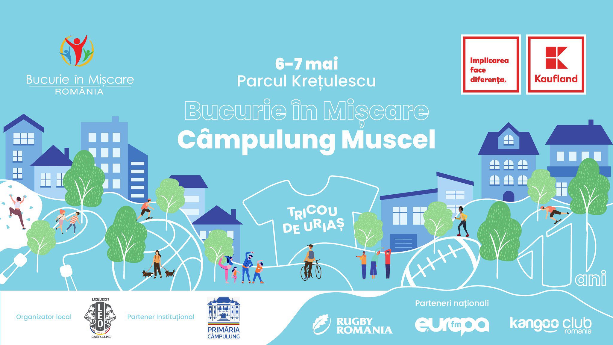 "Bucurie în Mișcare" la Câmpulung Muscel