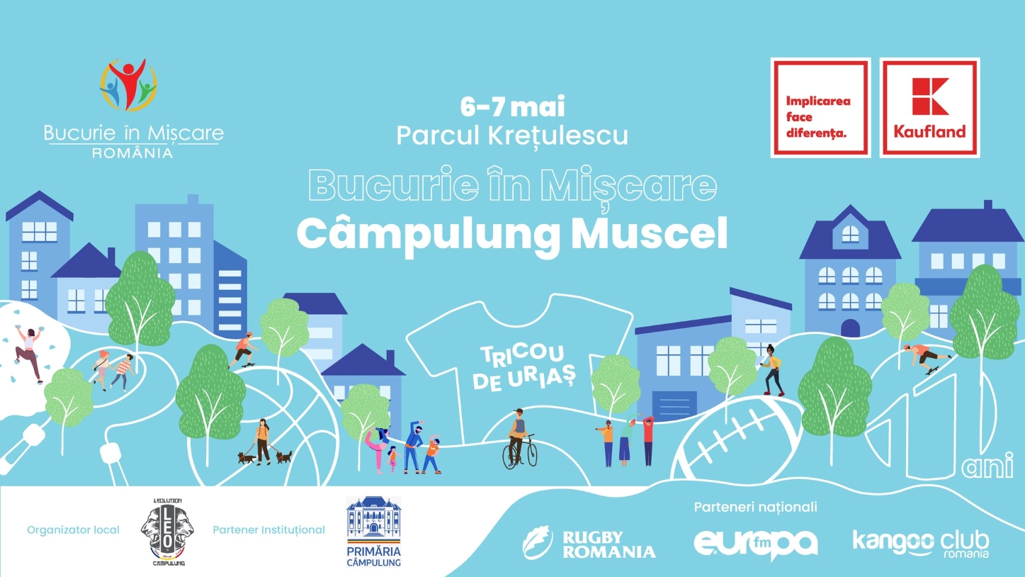 Cea mai importantă campanie națională de promovare a mișcării din România ajunge la Câmpulung Muscel