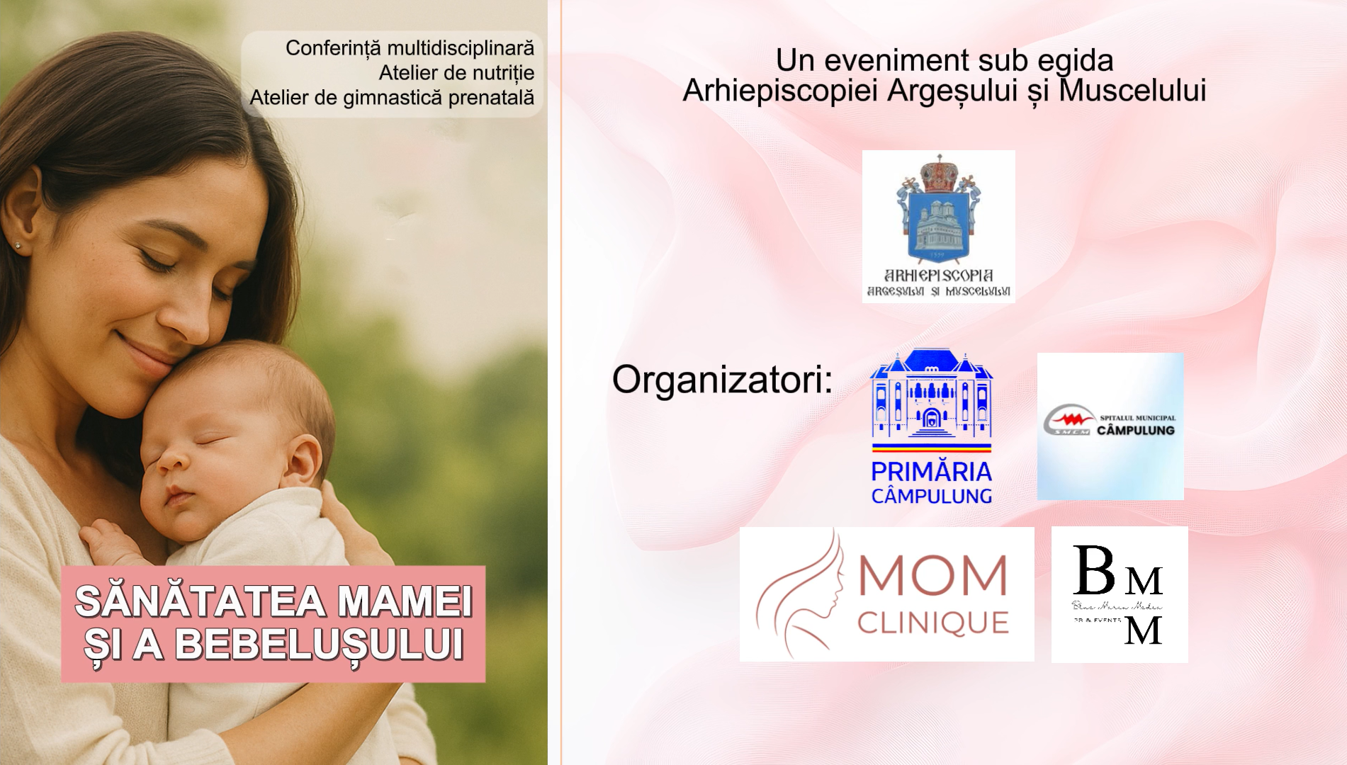 Conferință - Sănătatea Mamei și a bebelușului