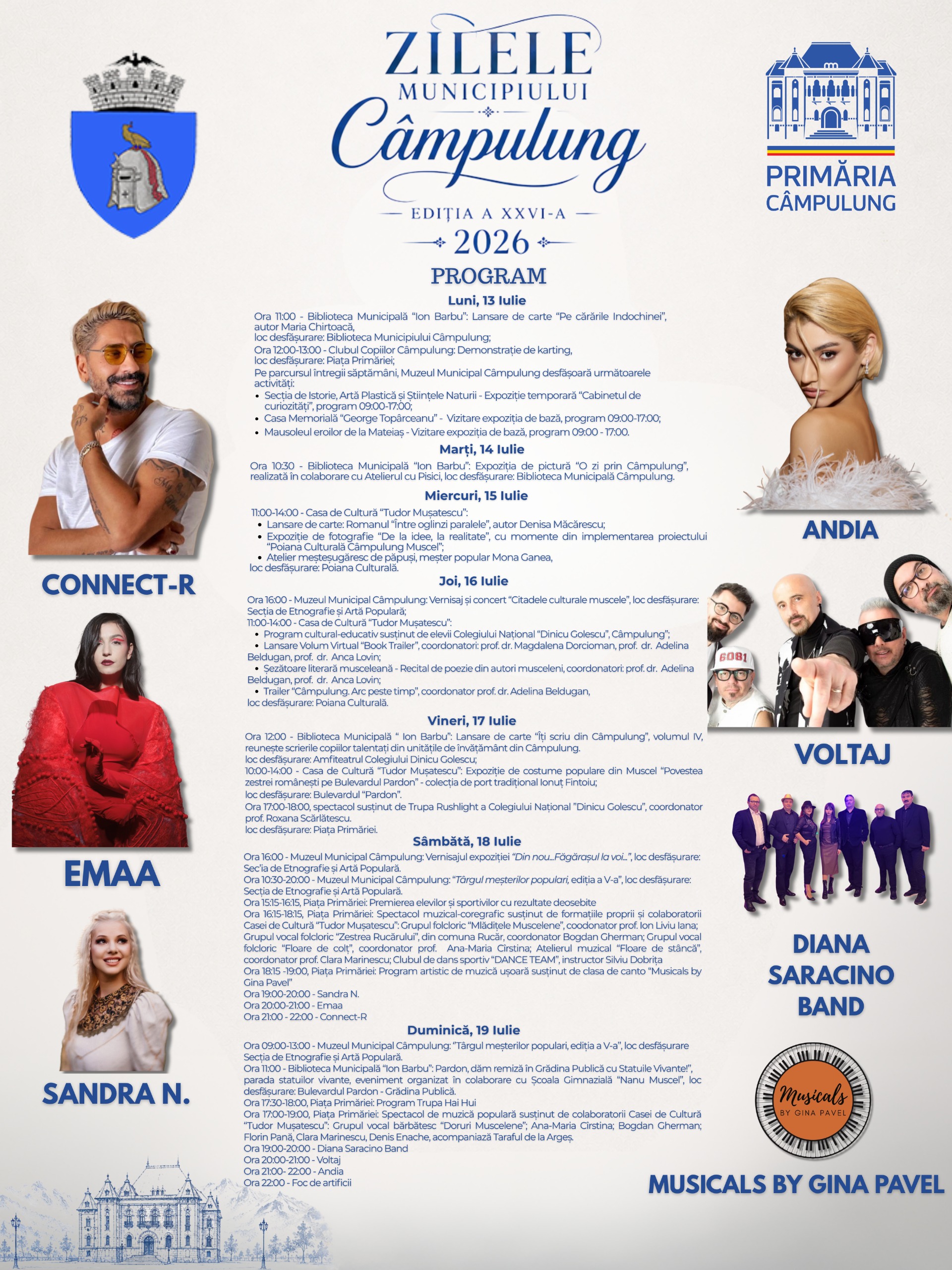 Zilele Municipiului Câmpulung - Ediția XXVI - 2026